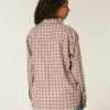 Cămașă oversized din flanel