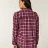 Cămașă oversized din flanel