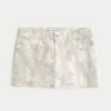 Fustă mini din țesătură twill camuflaj Fustă mini din țesătură twill camuflaj