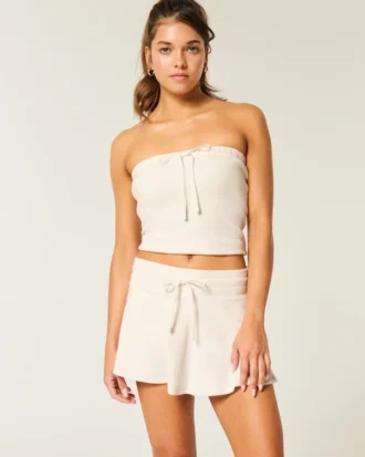 Fustă-pantalon Gilly Hicks Waffle