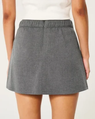 Fustă-pantalon mini A-Line