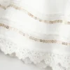 Fustă-pantalon mini cu dantelă Fustă-pantalon mini cu dantelă