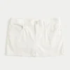 Fustă-pantalon mini din twill cu talie joasă și imprimeu fluture Fustă-pantalon mini din twill cu talie joasă și imprimeu fluture