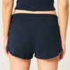 Gilly Hicks Mini pantaloni scurți confortabili cu model waffle Gilly Hicks Mini pantaloni scurți confortabili cu model waffle