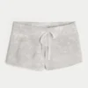 Gilly Hicks Mini pantaloni scurți confortabili cu model waffle Gilly Hicks Mini pantaloni scurți confortabili cu model waffle