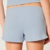 Gilly Hicks Mini pantaloni scurți confortabili cu model waffle Gilly Hicks Mini pantaloni scurți confortabili cu model waffle