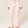 Gilly Hicks Pantaloni bootcut confortabili, cu model waffle Gilly Hicks Pantaloni bootcut confortabili, cu model waffle