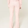 Gilly Hicks Pantaloni bootcut confortabili, cu model waffle Gilly Hicks Pantaloni bootcut confortabili, cu model waffle