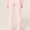 Gilly Hicks Pantaloni bootcut confortabili, cu model waffle Gilly Hicks Pantaloni bootcut confortabili, cu model waffle