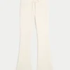 Gilly Hicks Pantaloni bootcut confortabili, cu model waffle Gilly Hicks Pantaloni bootcut confortabili, cu model waffle