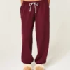Gilly Hicks Pantaloni de jogging largi, confortabili, cu model waffle Gilly Hicks Pantaloni de jogging largi, confortabili, cu model waffle