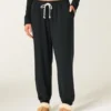 Gilly Hicks Pantaloni de jogging largi, confortabili, cu model waffle Gilly Hicks Pantaloni de jogging largi, confortabili, cu model waffle