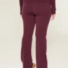 Gilly Hicks Pulover tricotat cu talie pliată și pantaloni bootcut Gilly Hicks Pulover tricotat cu talie pliată și pantaloni bootcut