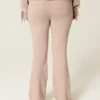 Gilly Hicks Pulover tricotat cu talie pliată și pantaloni bootcut Gilly Hicks Pulover tricotat cu talie pliată și pantaloni bootcut