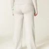 Gilly Hicks Pulover tricotat Pantaloni drepți cu talie pliată Gilly Hicks Pulover tricotat Pantaloni drepți cu talie pliată