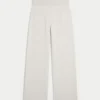 Gilly Hicks Pulover tricotat Pantaloni drepți cu talie pliată Gilly Hicks Pulover tricotat Pantaloni drepți cu talie pliată