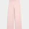 Gilly Hicks Pulover tricotat Pantaloni drepți cu talie pliată Gilly Hicks Pulover tricotat Pantaloni drepți cu talie pliată
