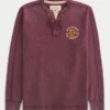 Grafică cu logo-ul Holiday Vault Release Henley