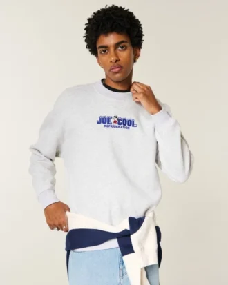 Hanorac boxy Snoopy Joe Cool Graphic Crew