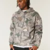 Hanorac cu glugă Boxy Camo Hanorac cu glugă Boxy Camo