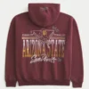 Hanorac cu glugă și fermoar Boxy Arizona State University Sun Devils Graphic Hanorac cu glugă și fermoar Boxy Arizona State University Sun Devils Graphic