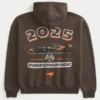 Hanorac cu glugă și fermoar Boxy McLaren Graphic