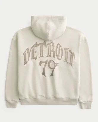 Hanorac cu glugă și fermoar Detroit 79