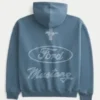 Hanorac cu glugă și fermoar Ford Mustang Hanorac cu glugă și fermoar Ford Mustang