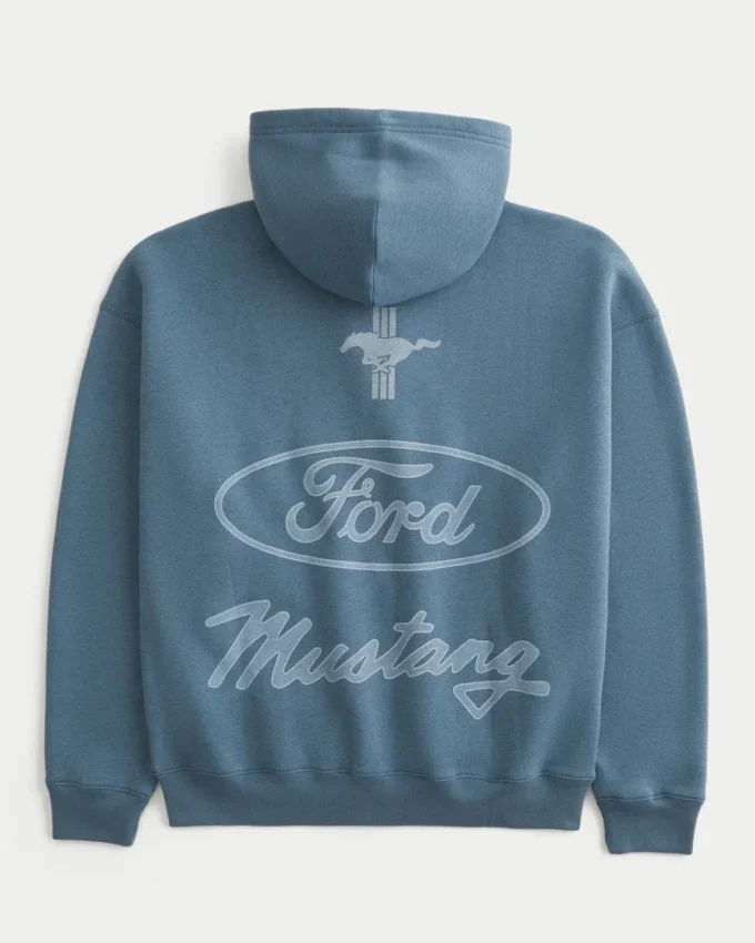 Hanorac cu glugă și fermoar Ford Mustang Hanorac cu glugă și fermoar Ford Mustang