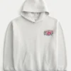 Hanorac cu glugă și imprimeu Boxy University of Arizona Wildcats Hanorac cu glugă și imprimeu Boxy University of Arizona Wildcats