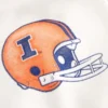 Hanorac cu glugă și imprimeu Boxy University of Illinois Fighting Illini Hanorac cu glugă și imprimeu Boxy University of Illinois Fighting Illini