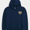 Hanorac cu glugă și imprimeu Boxy University of Notre Dame Fighting Irish Hanorac cu glugă și imprimeu Boxy University of Notre Dame Fighting Irish
