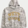 Hanorac cu glugă și imprimeu camuflaj Boxy West Virginia University Mountaineers Hanorac cu glugă și imprimeu camuflaj Boxy West Virginia University Mountaineers