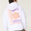 Hanorac cu glugă și imprimeu Clemson University Tigers Hanorac cu glugă și imprimeu Clemson University Tigers