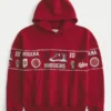 Hanorac cu glugă și imprimeu Indiana University Hoosiers Hanorac cu glugă și imprimeu Indiana University Hoosiers