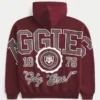 Hanorac cu glugă și imprimeu Texas A&M University Aggies Hanorac cu glugă și imprimeu Texas A&M University Aggies