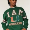 Hanorac cu grafică Boxy University of Miami Hurricanes Hanorac cu grafică Boxy University of Miami Hurricanes