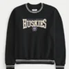 Hanorac cu grafică Boxy University of Washington Huskies Hanorac cu grafică Boxy University of Washington Huskies