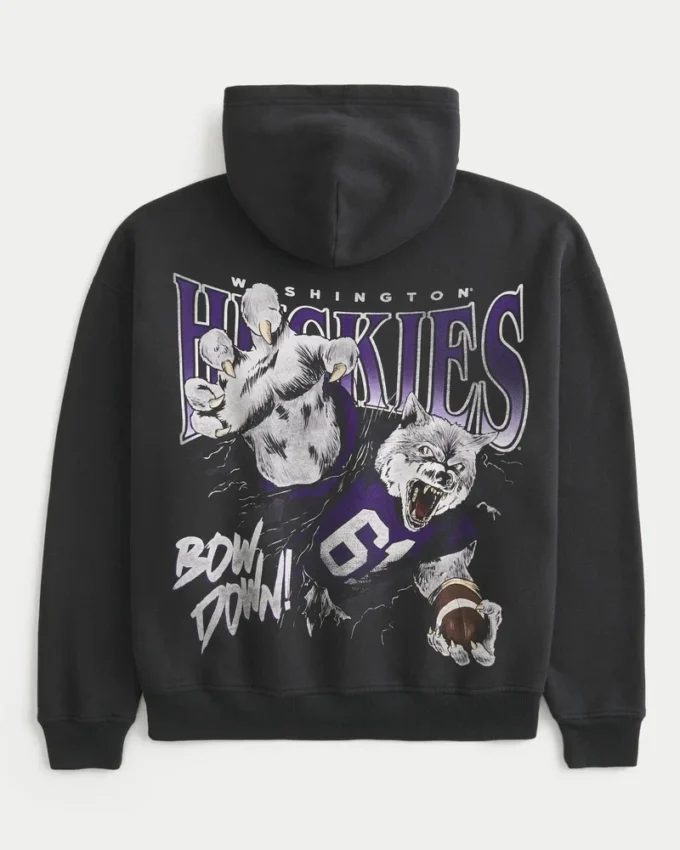 Hanorac cu grafică University of Washington Huskies Hanorac cu grafică University of Washington Huskies