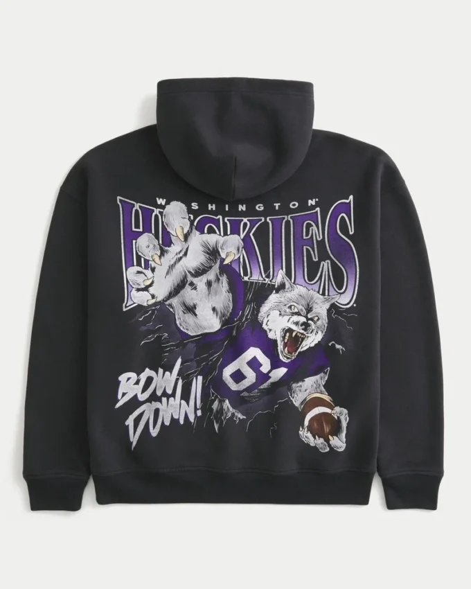 Hanorac cu grafică University of Washington Huskies Hanorac cu grafică University of Washington Huskies