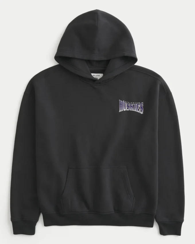 Hanorac cu grafică University of Washington Huskies Hanorac cu grafică University of Washington Huskies