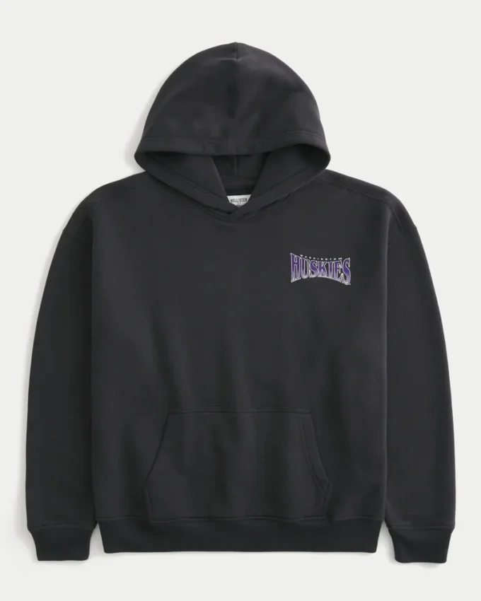 Hanorac cu grafică University of Washington Huskies Hanorac cu grafică University of Washington Huskies