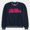 Hanorac cu imprimeu Boxy Ole Miss