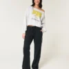Hanorac cu imprimeu Iowa Hawkeyes, ușor de îmbrăcat pe umeri Hanorac cu imprimeu Iowa Hawkeyes, ușor de îmbrăcat pe umeri