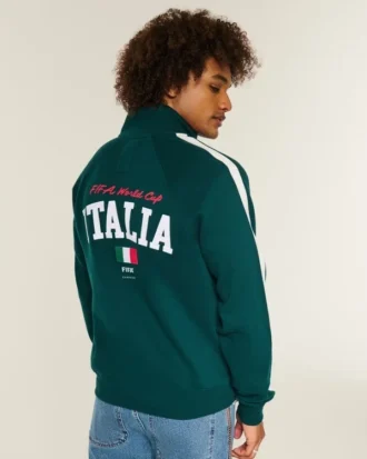 Hanorac din fleece cu imprimeu FIFA World Cup Italia 1990