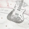Hanorac Easy New York Guitar Studded Graphic Crew Hanorac Easy New York Guitar Studded Graphic Crew