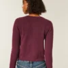 Hollister Cardigan confortabil cu buzunare în formă de fundiță Hollister Cardigan confortabil cu buzunare în formă de fundiță