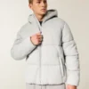 Hollister Jacheta pufoasă din fleece Feel Good Hollister Jacheta pufoasă din fleece Feel Good