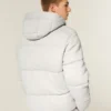 Hollister Jacheta pufoasă din fleece Feel Good Hollister Jacheta pufoasă din fleece Feel Good