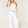 Hollister Livvy Pantaloni cu talie joasă și picior larg Hollister Livvy Pantaloni cu talie joasă și picior larg